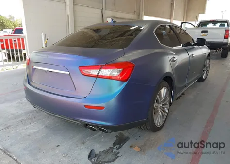 2016 Maserati Ghibli from USA, damaged, VIN ZAM57XSA1G1175647